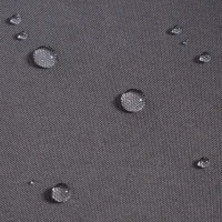 Outsunny Parasol droit parasol inclinable de jardin balcon terrasse manivelle toile polyester imperméabilisée haute densité 180 g/m² Ø2,6 x 2,35H m aluminium gris(m-8)