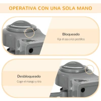 PawHut Puerta de Seguridad Extensible 0-150 cm Barrera Retráctil para Mascotas para Escaleras 165x10,7x85 cm Gris(m-4)