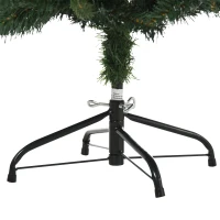 HOMCOM Weihnachtsbaum Christbaum Kunsttanne, 1,2 m, inkl. Ständer, Ø85 cm x 120 cm, Grün(m-9)