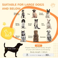 PawHut Dog Crate Furniture, Dog Cage End Table, with Wheels, for Large Dogs, 106 x 60 x 82 cm  - White(m-4)