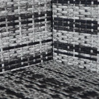 Outsunny 4 Pieces Rattan Garden Furniture Set, Wicker Outdoor Furniture Set with Corner Sofa Loveseat Coffee Table Cushions, Conservatory Furniture Set for Patio Balcony Poolside, Grey(m-9)