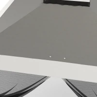 Outsunny Pop Up Canopy Tent with Double Roof, Zipped Mesh Sidewalls, Carrying Bag, Height Adjustable for Patio Garden, Dark Grey(m-8)