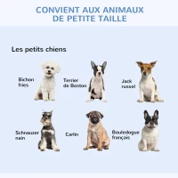 PawHut Cage de transport pliante pour chien poignée, plateau amovible, coussin fourni 74,5L x 46l x 53H cm noir(m-6)