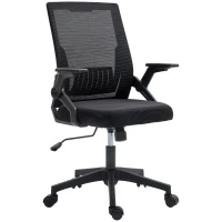 Vinsetto Office Chair, with Lumbar Support - Black(m-11)