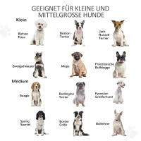 PawHut Absperrgitter für Hunde, klappbar, Kiefernholz, 432 x 36 x 70 cm, Kaffee(m-4)