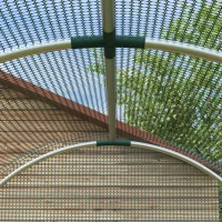 Outsunny 240 x 120cm Mini Polytunnel Greenhouse(m-9)