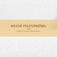 HOMCOM Schaukelstuhl im Boho-Design, Rattan-Dekor, weiche Polsterung, Stoffbezug, Naturholzrahmen, Creme(m-5)