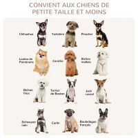 PawHut Cage pour chien animaux 2 en 1 table d'appoint meuble cage chien intérieur avec 2 portes verrouillables - dim. 76L x 54.5l x 56H cm - Métal et MDF(m-7)