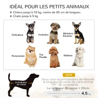 PawHut Panier pour chats surelevé canapé pour animaux en résine tressée imitation rotin lit sur pieds style cosy chic grand confort coussin moelleux lavable intégré 60 x 60 x 23,5 cm gris(m-5)