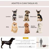 PawHut Trasportino Gabbia da Trasporto per Cani Gatti e Animali Domestici Pieghevole, 46x36x41cm, Caffè(m-7)