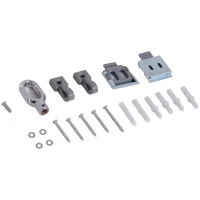 Outsunny Senkrechtmarkise Balkonmarkise Vertikalmarkise Windschutz Seitenrollo Sichtschutz mit Handkurbel Polyesterstoff+Aluminium Dunkelgrau 250 x 140 cm(m-9)