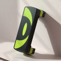 HOMCOM Stepper Aerobiczny Regulowany, Do Wewnątrz i Na Zewnątrz, Udźwig do 150 kg, 80 x 31 x 10-20 cm, Zielony(m-8)