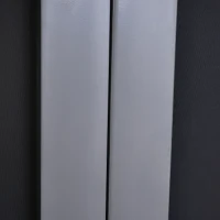 Outsunny 6 x 1.6 M Double Canopy Pull-Out Side Awning Sun Rain Outdoor Protection w/ Steel Frame Retractable Garden Privacy Home Commercial Dark Grey(m-8)