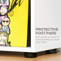 HOMCOM Bookshelf, Tall Bookcase, Modern Room Divider, 8 Cube Storage Unit, Freestanding Storage Shelf for Living Room, Bedroom, Home Office, 70 x 24 x 178 cm, White(m-7)