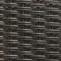 Outsunny Schaukelstuhl Schwingsessel Gartenstuhl mit Kissen , Polyrattan+Metall, Braun+Cremeweiß, 66 x 88 x 98 cm(m-8)