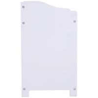HOMCOM Armario de Almacenamiento con Tapa Multifuncional Gabinete Mueble Organizador de Almacenaje para Cocina Comedor Salón Dormitorio Baño 55x34x58cm(m-9)