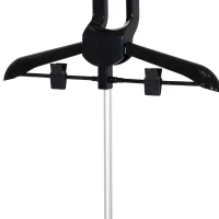 HOMCOM Défroisseur vapeur vertical défroisseur à vêtements 1,4 L 1950 W débit vapeur 32g/min tige telescopique jaune noir(m-8)