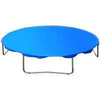 HOMCOM Funda proteccion impermeable para cama elastica trampolines, diametro ø 244cm, Color AZUL(m-1)