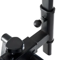 HOMCOM Air Walker Glider, Cross Trainer Fitness Machine, with LCD, for Home Gym, Black(m-8)