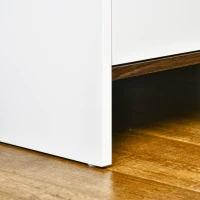 HOMCOM Kommode Modernes Design  3 Schubladen  80 cm × 40 cm × 73 cm  MDF-Holz(m-7)