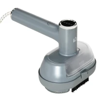 HOMCOM Clothes Steamer, 1200W Portable Handheld Garment Steamer for Home and Travel, Wrinkle Remover with Detachable Water Tank, Fast Heat-up, Grey(m-11)