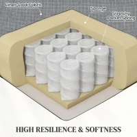 HOMCOM Rise and Recline Electric Massage Armchair - Grey(m-6)