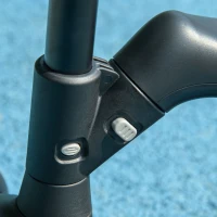 AIYAPLAY Patinete para Niños 2 en 1 con Altura Ajustable Ruedas Brillantes para +18 Meses Carga 50kg 58x31x64-79cm Negro(m-9)