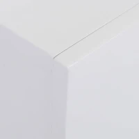 HOMCOM Cheminée électrique Grande Taille 2000 W Effet Flammes LED minuteur température luminosité réglable télécommande fournie Blanc(m-9)