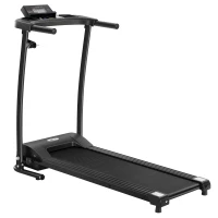 HOMCOM Tapis Roulant Elettrico Pieghevole 500W con 3 Programmi e Monitor LCD per Allenamento a Casa o in Ufficio(m-1)