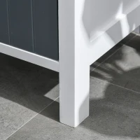 HOMCOM Storage Tower, Dresser Chest of Drawers, Wood Top, Organizer Unit for Closets Bedroom Nursery Room Hallway(m-8)