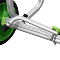 SPORTNOW Chariot de transport pour kayak stand-up paddle canoë avec largeur réglable grandes roues cadre en aluminium noir vert(m-9)