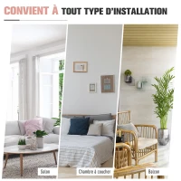 HOMCOM Fauteuil à bascule grand confort accoudoirs assise dossier garnissage mousse haute densité velours rose poudré(m-6)