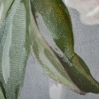 HOMCOM Stampa su Tela con Peonie, 5 Pezzi per Casa e Ufficio, Tela in Legno di Pino e Vernice ad Acqua, 200x100cm, Multicolore(m-9)