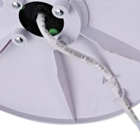 HOMCOM Ventilador de Torre Oscilante 70° Tower Fan Columna Ventilador de Pie Potencia 45W 3 Velocidad Asa de Transporte Hogar Oficina φ27x75cm Blanco(m-9)