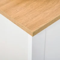 HOMCOM Narrow Shoe Cabinet, Space Saving Shoe Storage Cabinet with 2 Flip Drawers and Adjustable Shelves for 6-12 Pairs of Shoes for Hallways and Living Room, White(m-7)