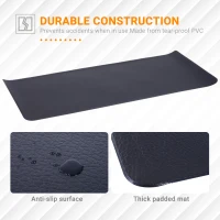 HOMCOM Multi-purpose Exercise Equipment Mat Non-slip Floor Protector Gym Fitness Training Workout Mat, 170 x 75cm(m-5)