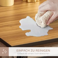 PawHut Hundekäfig mit 2 Türen, Hundebox, Transportbox für Hunde, rustikales Design, verriegelbar, Braun(m-6)