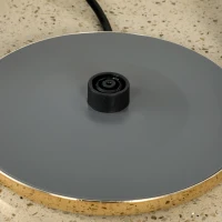 HOMCOM Kettle and Toaster Sets, 3000W 1.7L Rapid Boil Kettle & 4 Slice Toaster with 7 Browning Controls, Defrost, Reheat and Crumb Tray, UK Otter thermostat, Grey(m-7)