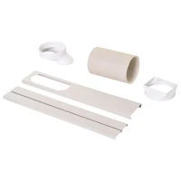 HOMCOM Aire Acondicionado Portátil 9000Btu 3 en 1 Refrigerador Ventilador Deshumidificador con Temporizador LED Control Remoto Potencia 1003W Silencioso 35,4x33,8x69,8 cm Blanco(m-8)