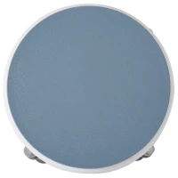 HOMCOM 360° Swivel Shower Chair, Height Adjustable Aluminium Shower Stool with Non-Slip Feet for Disabled, Elderly, Light Blue(m-8)