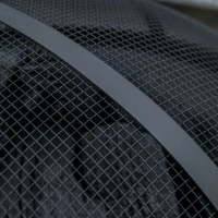 Outsunny Brasero Exterior de Metal Ø56 cm Cuenco de Fuego de Jardín con Tapa Protectora contra Chispas y Atizador para Hogueras Leñas Terraza Camping Fiestas Negro(m-9)