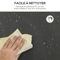 HOMCOM Meuble de rangement Meuble à chaussures modulable 12 casiers avec portes et étagères - dim. 125L x 32l x 125H cm - noir(m-7)