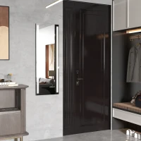 HOMCOM Specchio da Parete Rettangolare con Luci LED Regolabili e Interruttore Touch, 40x120cm(m-2)