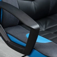 Vinsetto Sedia da Gaming Poltrona da Ufficio Girevole con Rotelle in Similpelle(m-9)