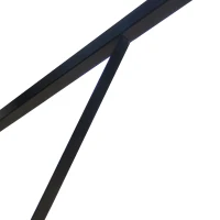 Outsunny Gazebo a Pergola 3x3m in Acciaio con Tettuccio Scorrevole e 8 Picchetti Inclusi(m-8)