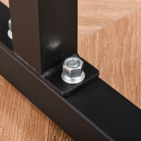 HOMCOM Stazione Fitness Multifunzione Power Tower per Palestra in Casa e Ufficio 155x118x220cm Nero(m-7)