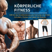 HOMCOM Hexagon Hanteln, 2er Set Hanteln mit gerändeltem Griff, Kurzhantelset aus Gusseisen, 2 x 10 kg, Kurzhanteln für Männer Frauen, Zuhause, Fitnessstudio, Krafttraining(m-7)