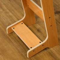 HOMCOM Calcio Balilla Pieghevole in Legno con 6 Aste, 18 Giocatori e Segnapunti, 69x37x70cm(m-9)