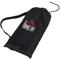 HOMCOM 2M Golf Hitting Practice Net Target Cloth For Backyard Garden Indoor & Outdoor Driving Range Chipping Net with Carry Bag for Sports Training(m-8)