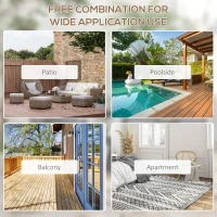 Outsunny Set of 6 Folding Garden Chairs, Metal Frame Garden Chairs Outdoor Patio Park Dining Seat with Breathable Mesh Seat, Dark Grey(m-6)